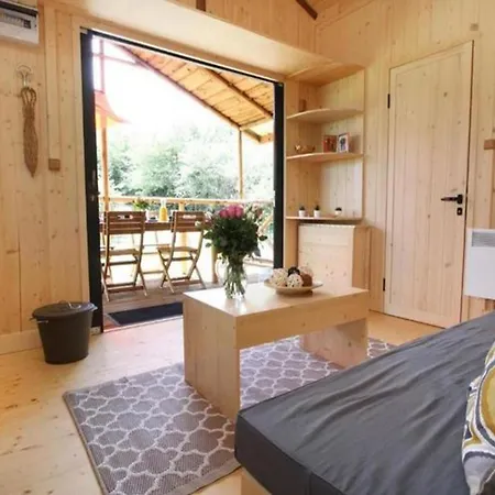 Sur Pilotis Avec Terrasse Pour 4 Personnes - Api-1-52-496 Kamp alanı