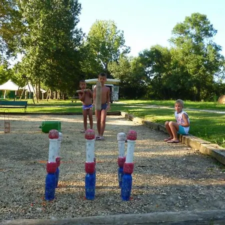 Sur Pilotis Avec Terrasse Pour 4 Personnes - Api-1-52-496 Campingplads Moncrabeau