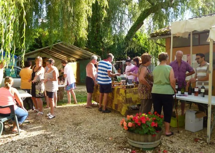 Kemp Sur Pilotis Avec Terrasse Pour 4 Personnes - Api-1-52-496 Moncrabeau